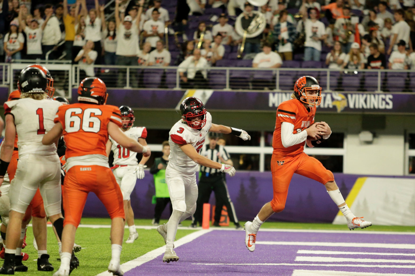 WSHS Football at US Bank Stadium